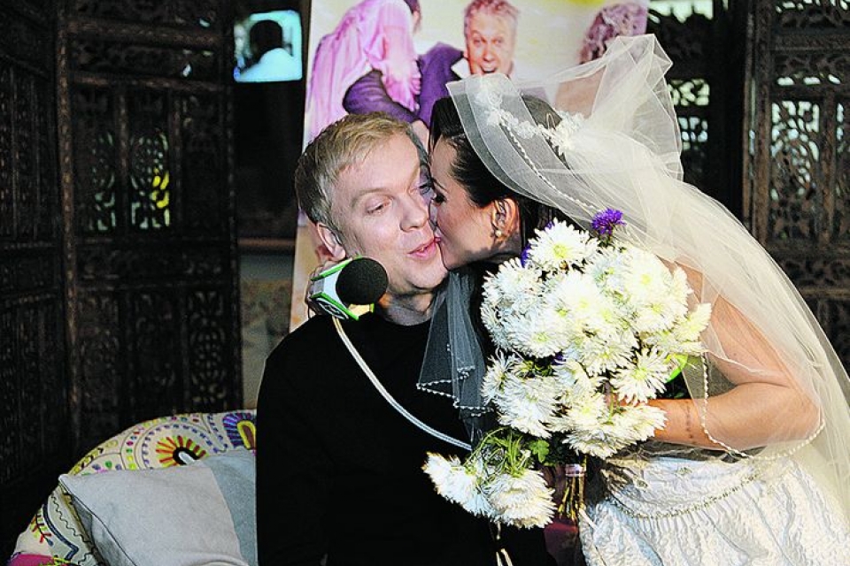 На Сергея Светлакова в Киеве набросилась невеста