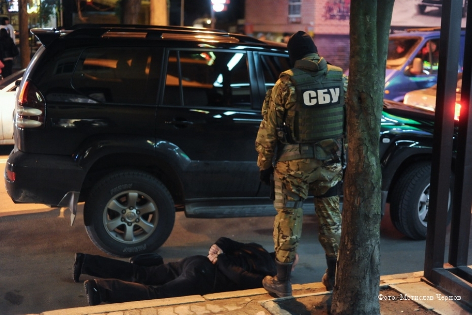 В центре Харькова СБУ задержала наркоторговцев