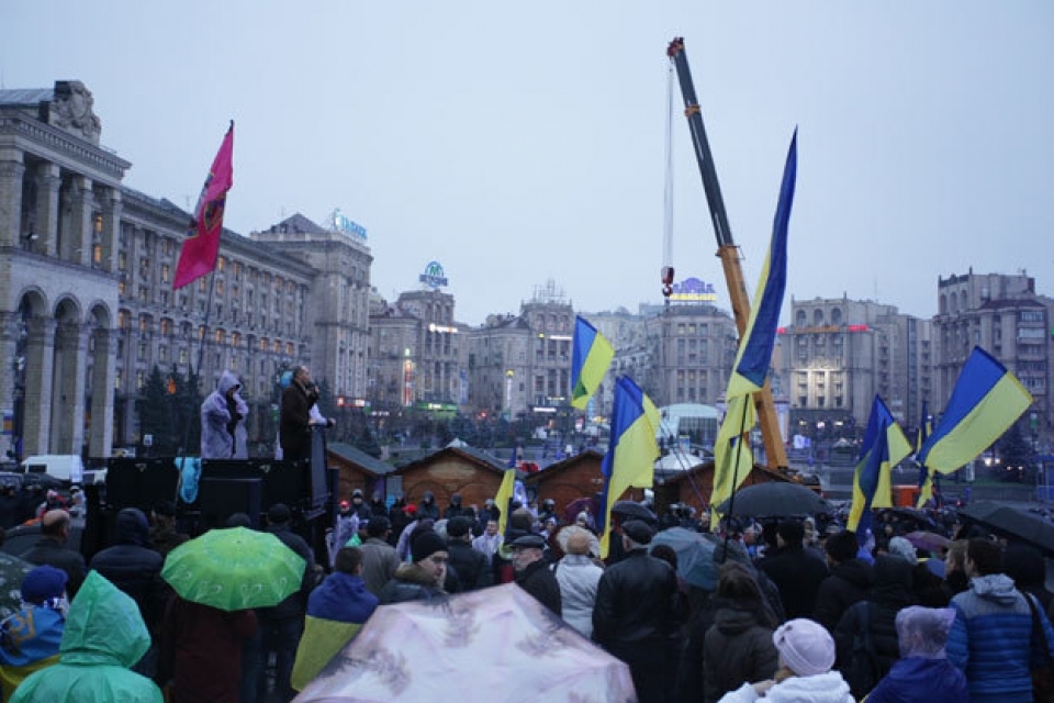«Взгляд» составил карту митингующего Майдана и его окрестностей