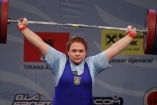 Штангистка Чернявская выиграла 3 «золота» на чемпионате Европы