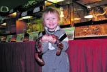 В Днепропетровске детям прививают любовь к змеям, паукам и скорпионам