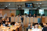 Яценюк и Кличко в Европарламенте говорили на разных языках
