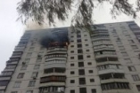 Квартира на Соломенке в Киеве могла сгореть из-за упавшего сверху окурка