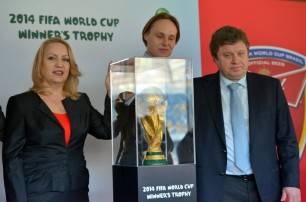 Кубок мира на один день «приехал» в Киве