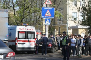 В центре Днепропетровска водитель «Мерседеса» умер за рулем