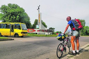 Сумчанин пересек Украину на велосипеде за 109 часов