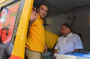Ректор Мельник доставлен в суд на скорой