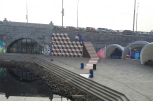 В Киеве появилось новое 3D-граффити
