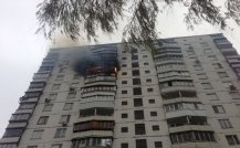 Квартира на Соломенке в Киеве могла сгореть из-за упавшего сверху окурка