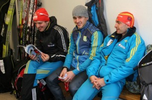 Юниорская сборная Украины по биатлону побеждает в эстафете на чемпионате Европы