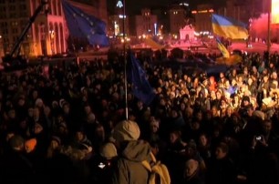 Ночью на Майдане было спокойно