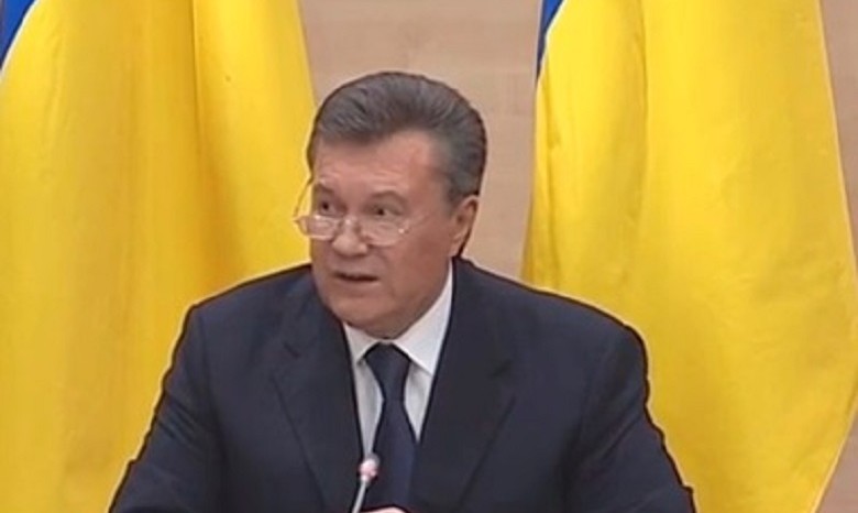 Экс-президент Виктор Янукович намерен продолжить борьбу за будущее Украины