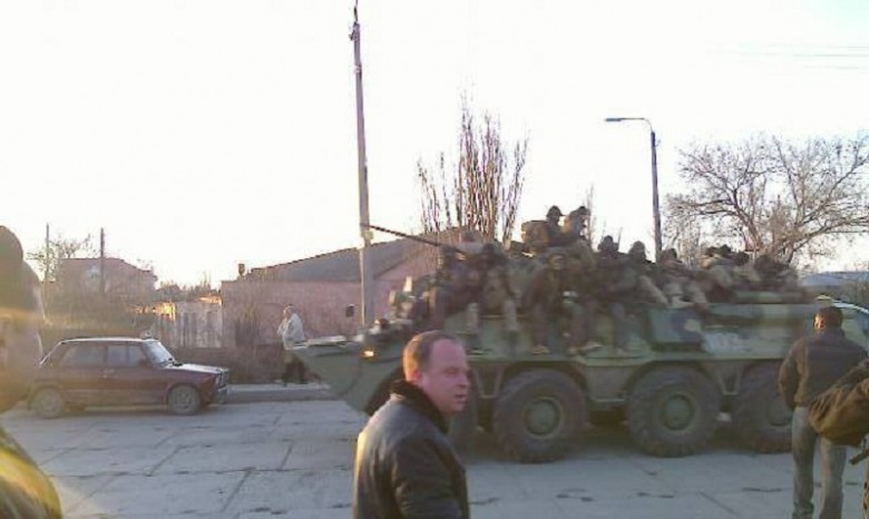Украинская база морпехов в Феодосии захвачена