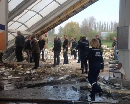При взрыве АЗС под Киевом погибла женщина