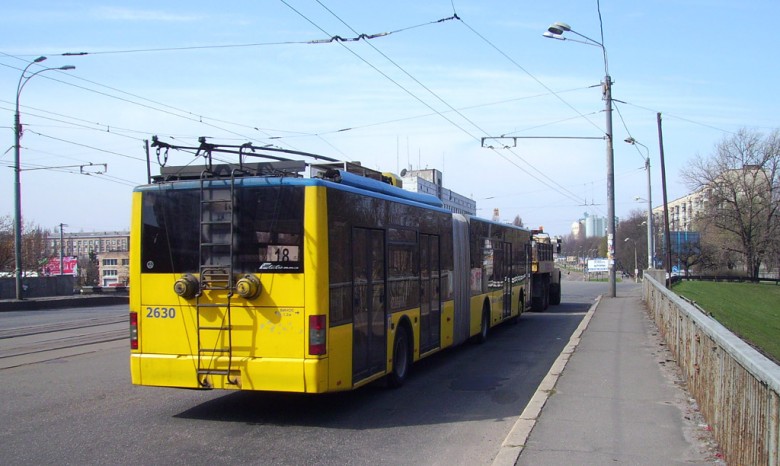 В Киеве появился новый троллейбусный маршрут