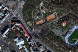На новой карте Google Maps появился Майдан с палатками