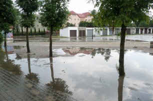 В Польше бушует сильная буря
