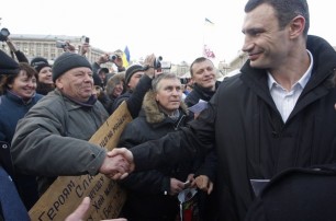 Кличко открестился от зачистки Майдана