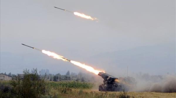 Украинских военных снова обстреляли «Градами» со стороны России