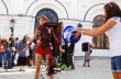 Активистка Femen облилась «кровью» в Лавре