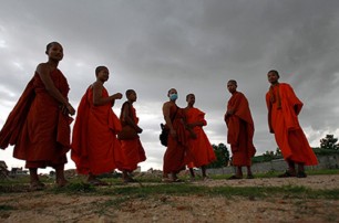 Буддистских монахов арестовали за употребление метамфетамина