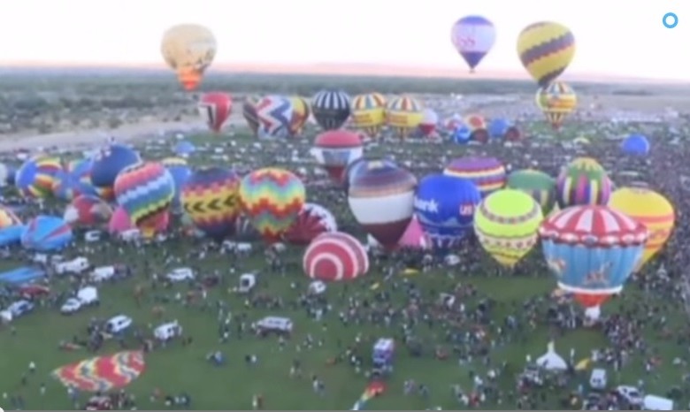 В Америке прошел ежегодный фестиваль воздушных шаров