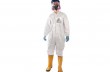 Защитный костюм от Эболы в тренде на Хеллоуин