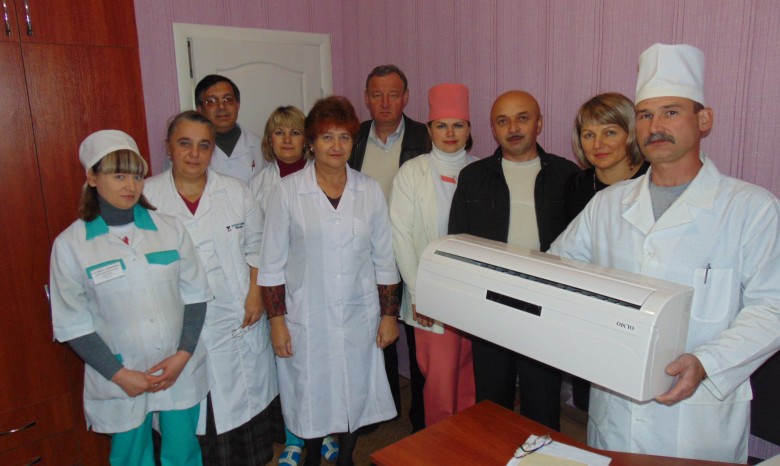 Благодаря «ЗАСТУПу» больница в Полтавской области получила новое бытовое оборудование