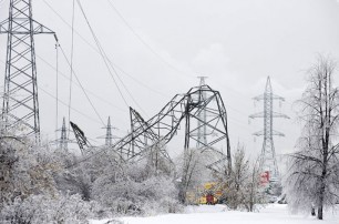 69 населенных пунктов в Украине остались без электричества из-за непогоды