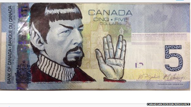 Фанаты "Звездного пути" портят канадские доллары