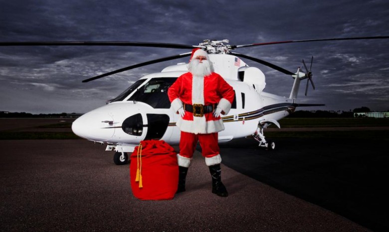"Рождественский сюрприз": Санта-Клаус украл вертолет