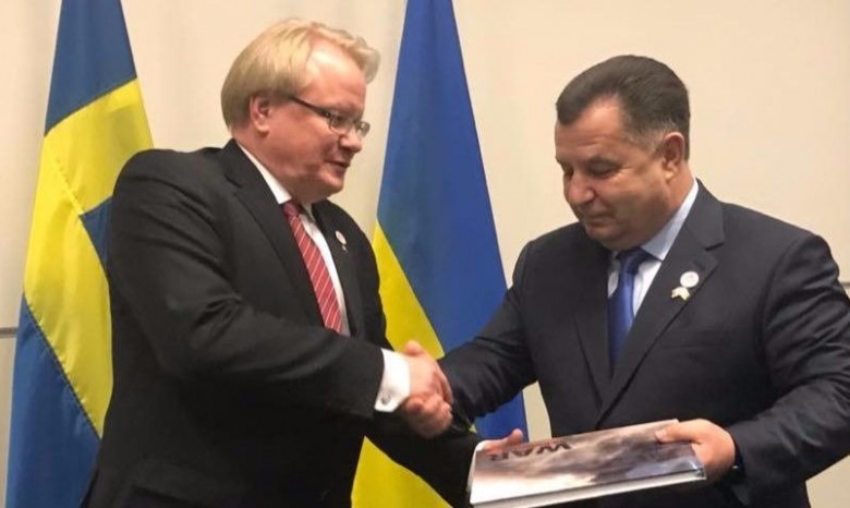 Швеция готова принять участие в миротворческой миссии на Донбассе