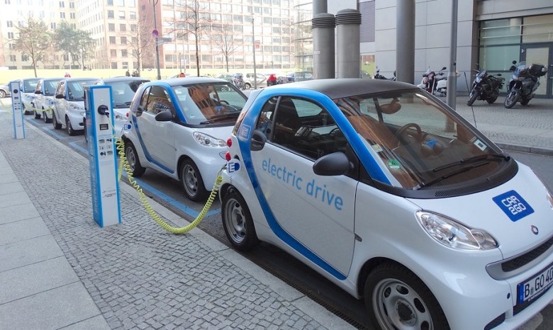 В Киеве увеличилось число электромобилей