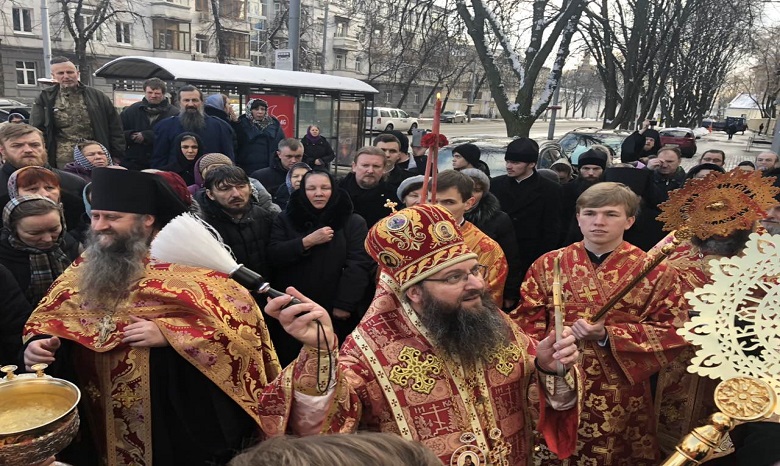 В Киеве в день убийства Митрополита Владимира Богоявленского почтили память новомученика