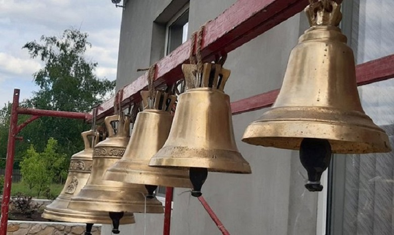 На Донетчине освятили колокола для храма УПЦ