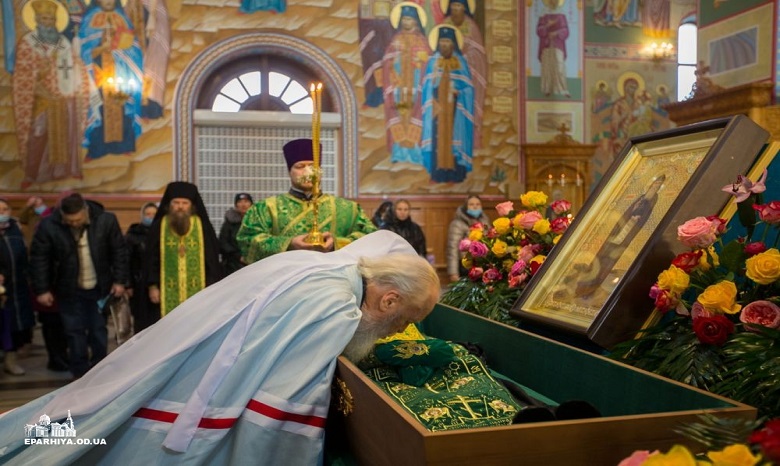 В Одессе верующие УПЦ отпраздновали день памяти преподобного Кукши