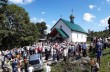 На Закарпатье освящен храм УПЦ вместо захваченного активистами ПЦУ