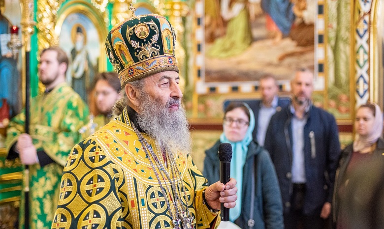 Предстоятель УПЦ рассказал о духовном подвиге преподобного Феодосия Печерского