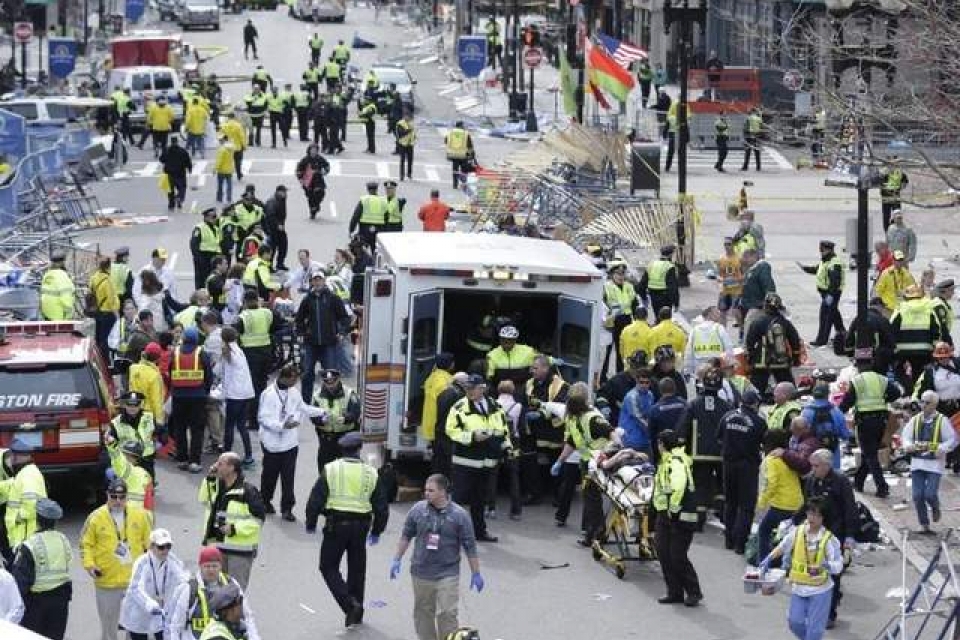 2 погибших и 23 раненых при теракте в Бостоне