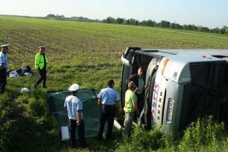 Украинские туристы попали в аварию в Румынии
