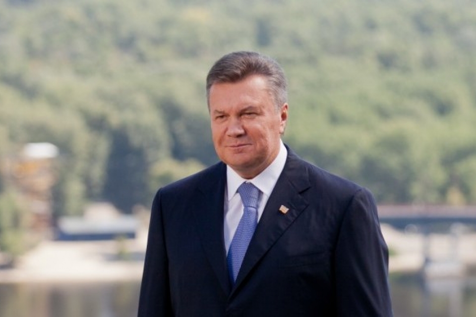 Янукович поздравил украинцев с Днем независимости