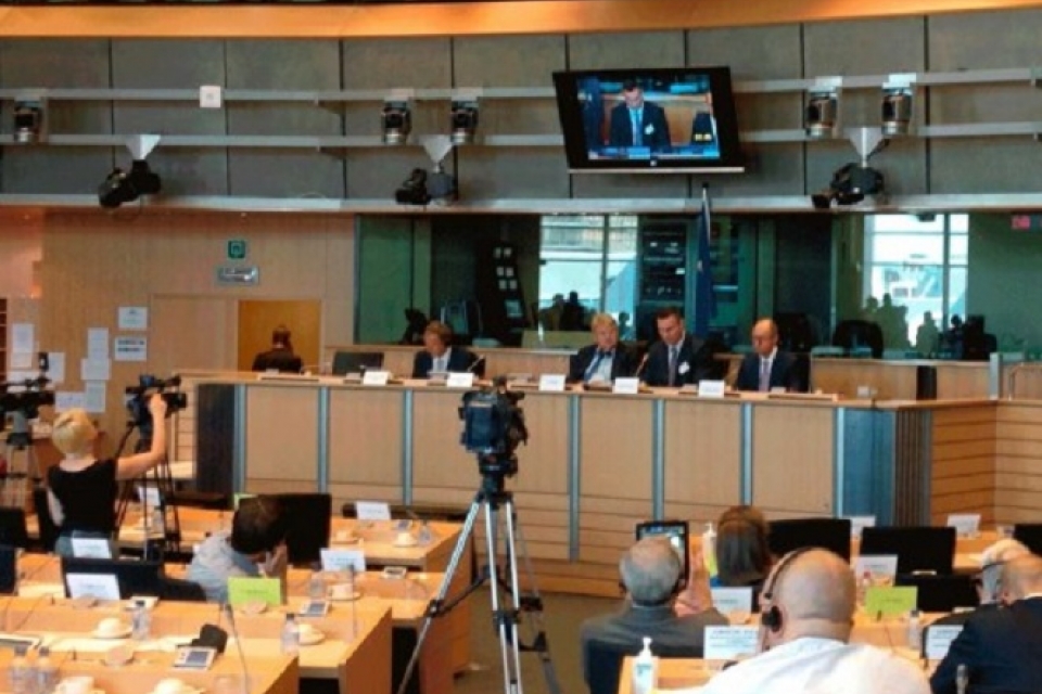 Яценюк и Кличко в Европарламенте говорили на разных языках