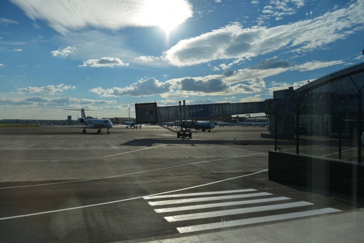 Новый терминал аэропорта «Киев» в фотографиях