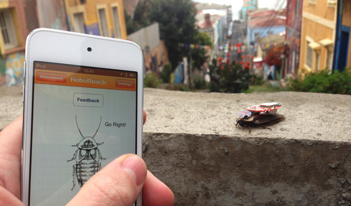 В США стартуют продажи устройства для управления тараканами с помощью смартфона