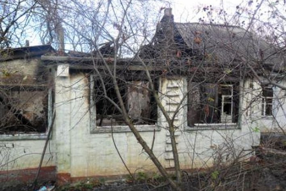 Два человека сгорели в собственном доме в Кировоградской области