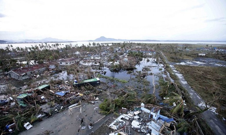 Последствия кошмарного тайфуна на Филиппинах