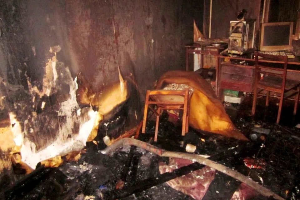 В Киеве курение привело к пожару, унесшему жизнь человека