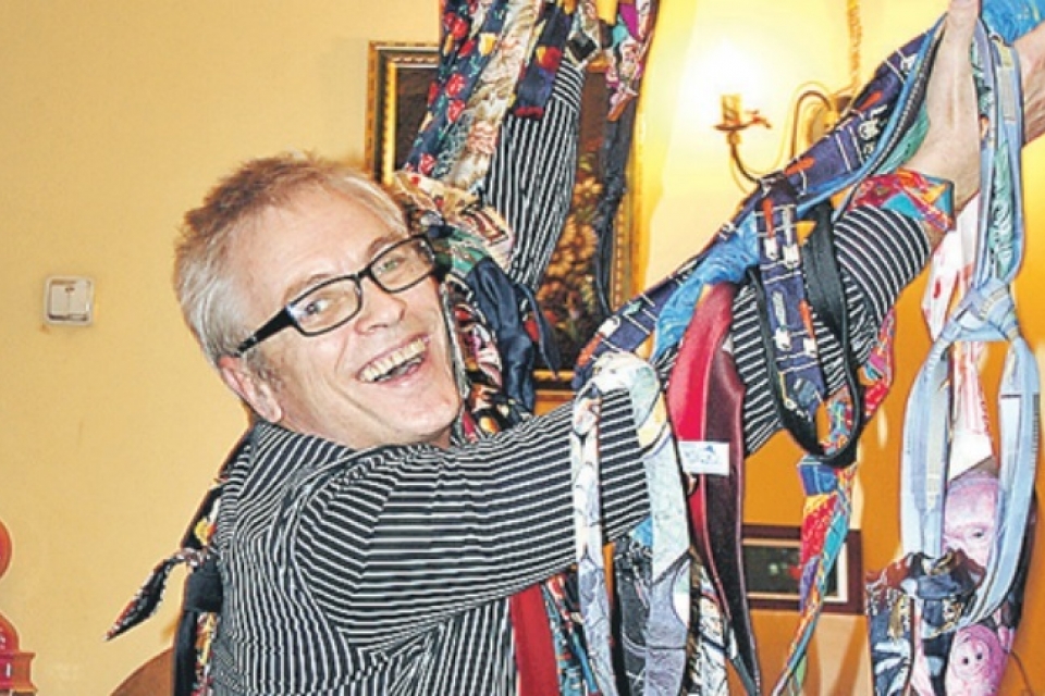 Щеголь из Тернополя собрал коллекцию из 360 галстуков