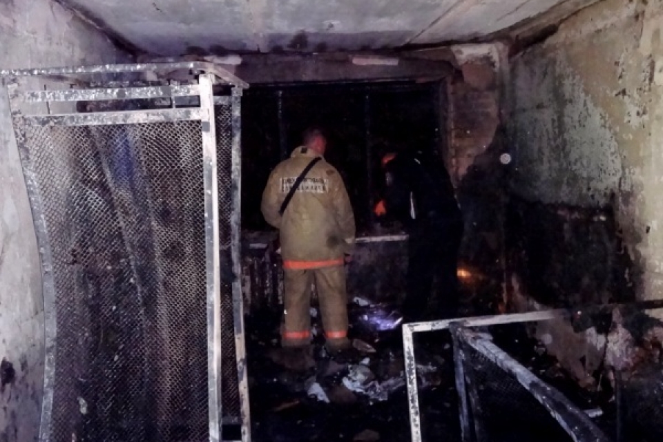 На киевской Соломенке горело общежитие