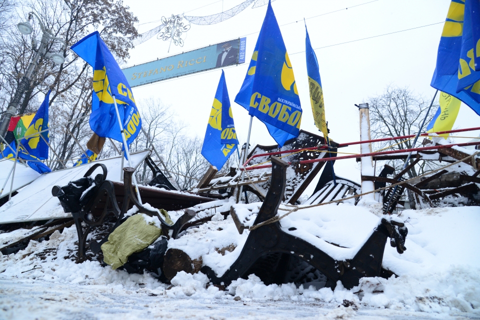 Центр Киева загажен до неузнаваемости